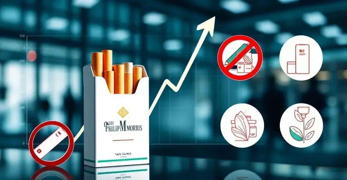 philip morris acoes em alta apos lucros surpreendentes