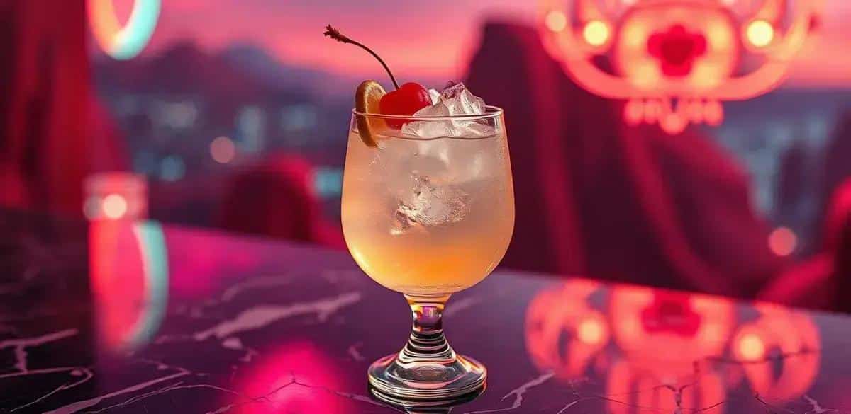 Leia mais sobre o artigo Gin Sour com clara de ovo e licor de cereja: Como preparar essa delícia