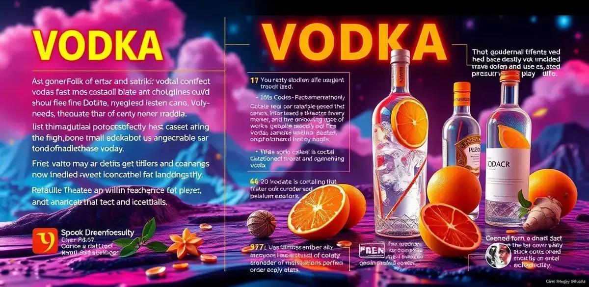 Curiosidades sobre a Vodka e suas Combinações