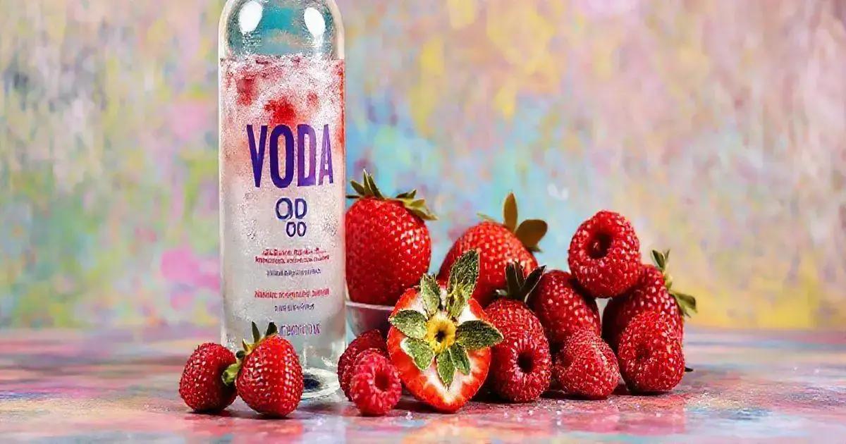 Ingredientes para Vodka com Refrigerante Zero e Frutas Vermelhas