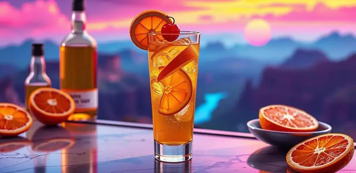 Método de Preparo do Whisky com Soda de Laranja