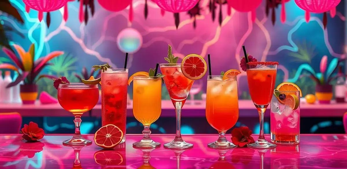 Sugestões de Drinks Inspirados na Margarita com Hibisco e Gengibre