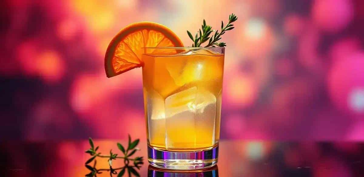 martini com twist de laranja e tomilho a combinacao perfeita que voce precisa