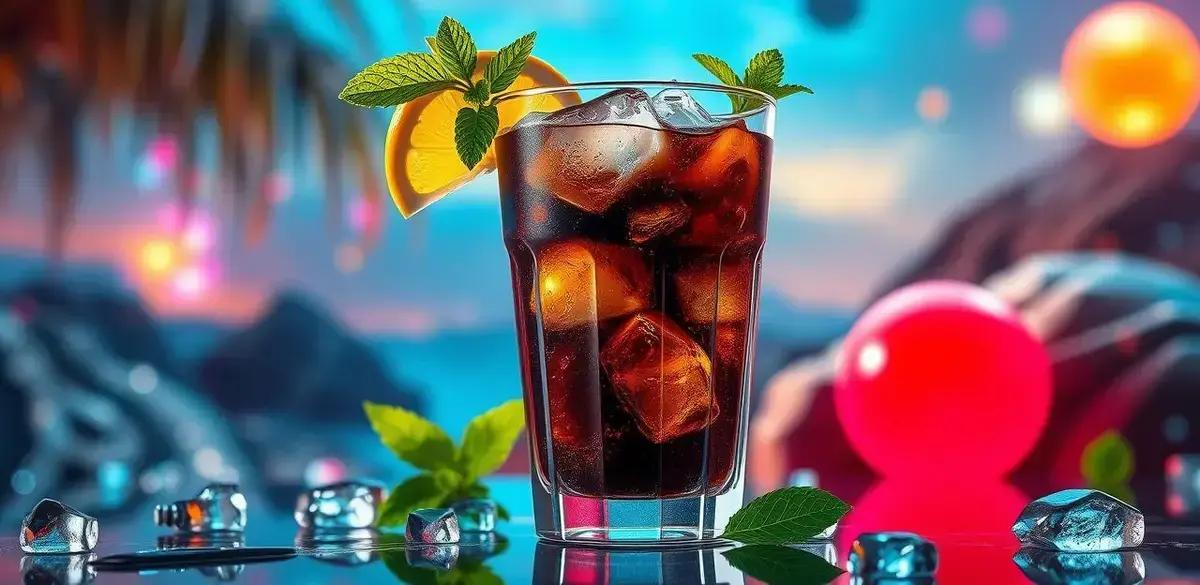 Ingredientes da Receita de Rum com Refrigerante de Cola