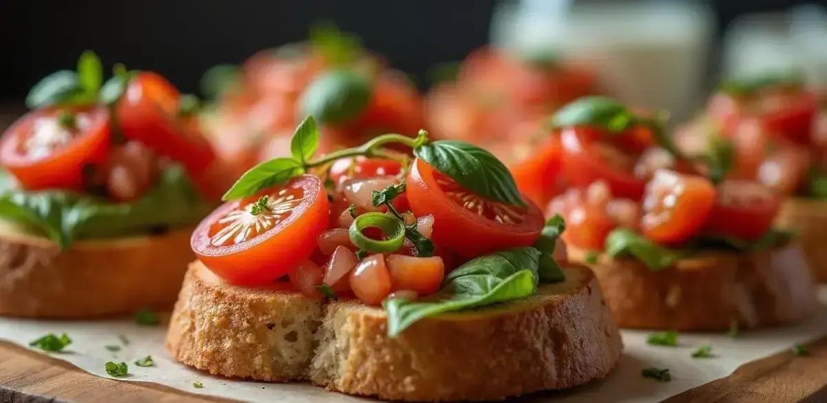 Método de Preparação da Bruschetta