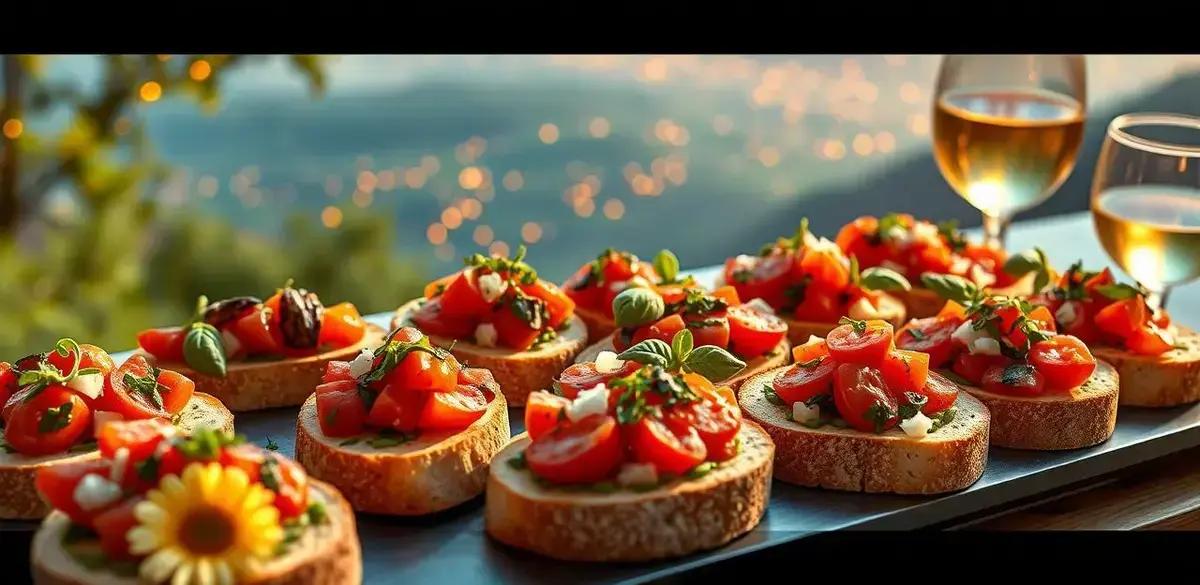 Como servir Bruschetta em diferentes ocasiões