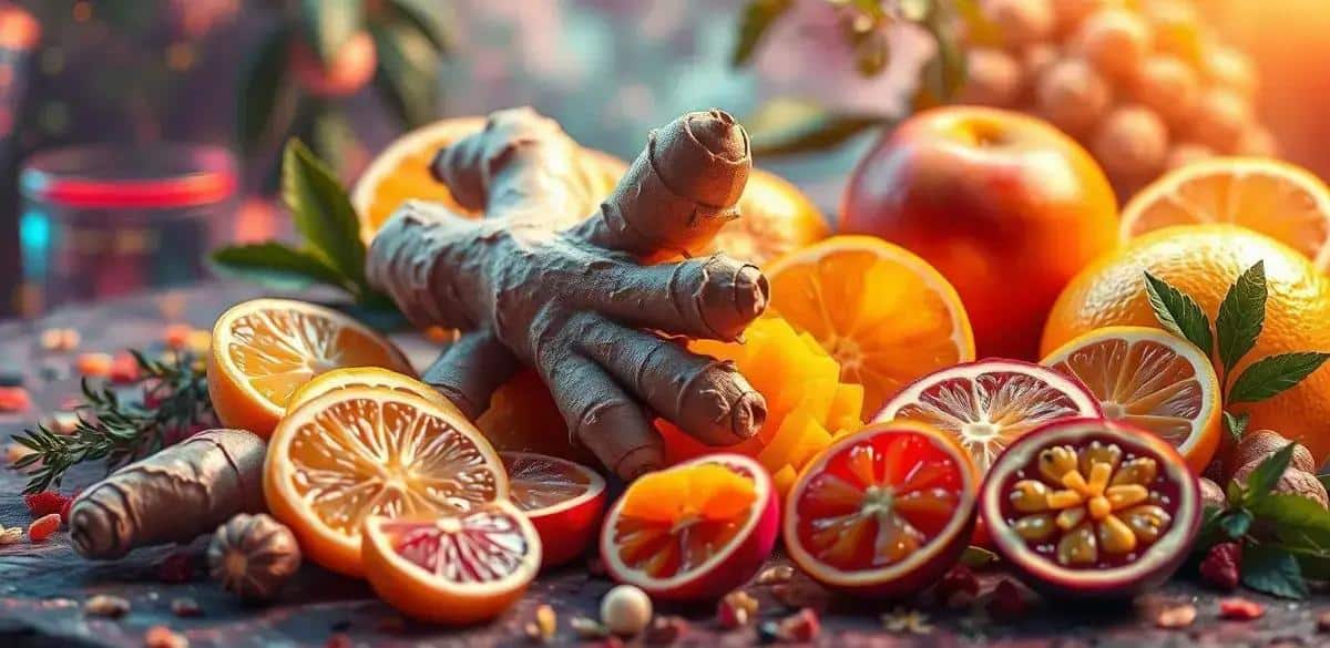 Harmonização de sabores com gengibre