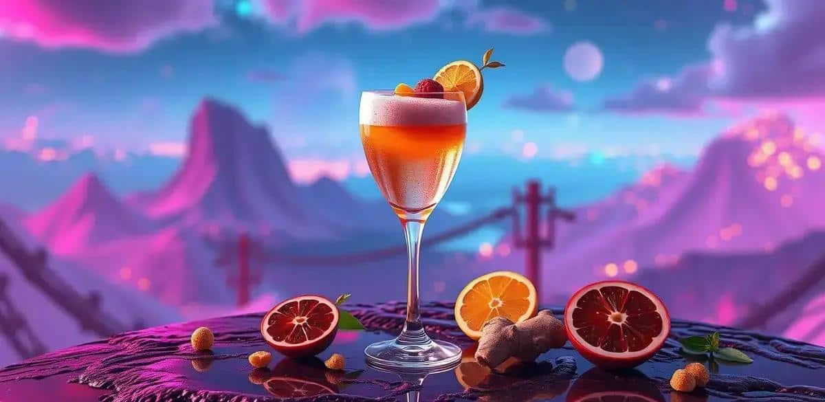 champagne com espuma de maracuja e gengibre uma receita refrescante 7