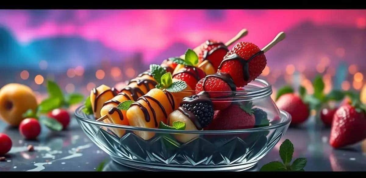 Dicas de Apresentação para Espetinhos de Frutas