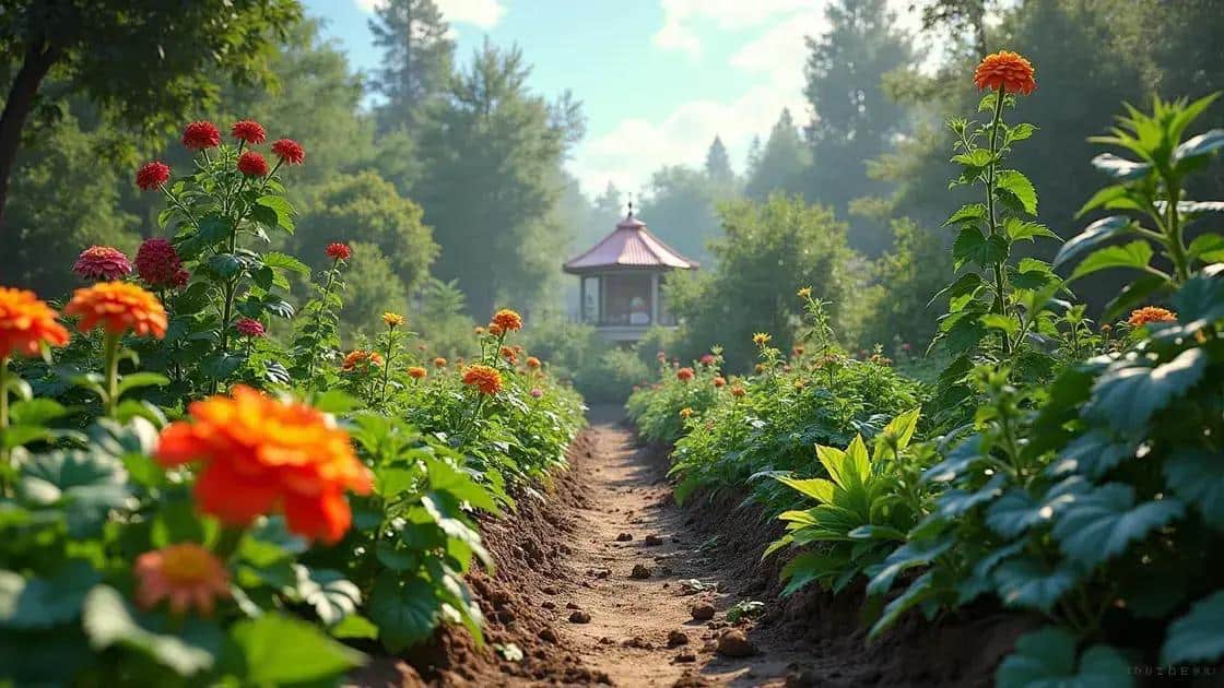 Benefícios das plantas companheiras na horta