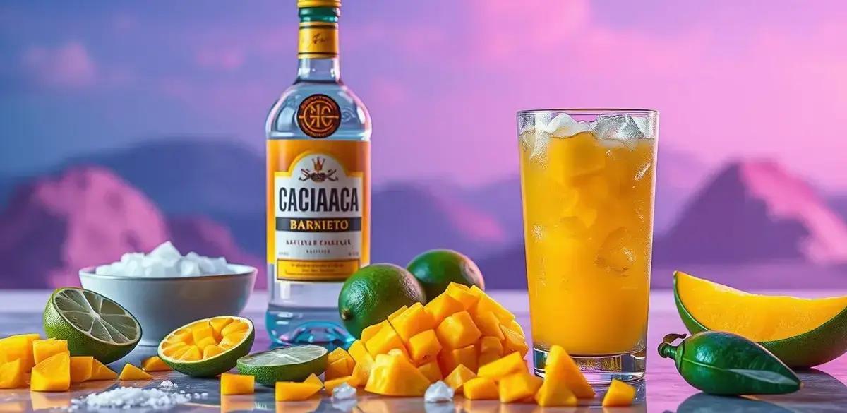 Método de preparo da caipirinha deliciosa