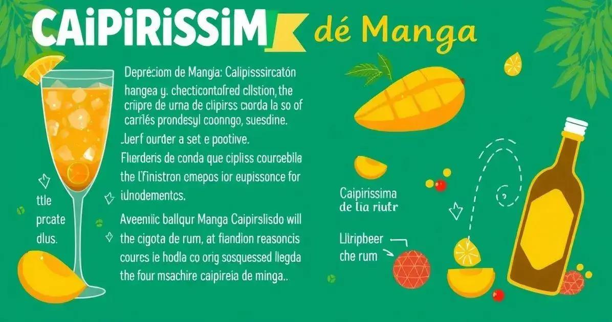 Curiosidades sobre a Caipiríssima de Manga