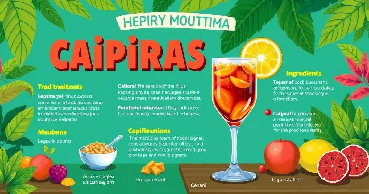 História da Caipiríssima: uma bebida tropical
