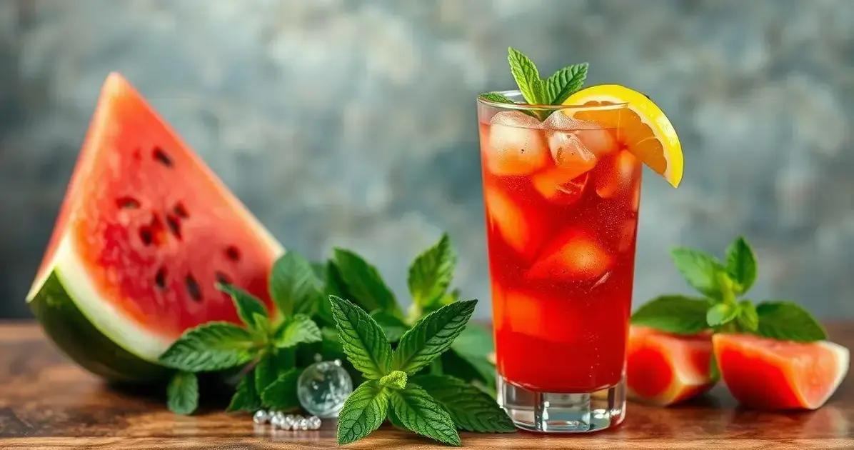 Dicas para Idealizar a Caipiroska de Melancia com Hortelã