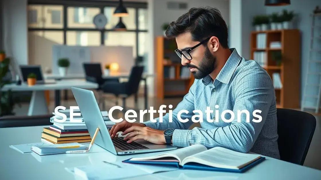 Leia mais sobre o artigo Certificações de SEO Que Realmente Importam: Análise Completa dos Principais Cursos