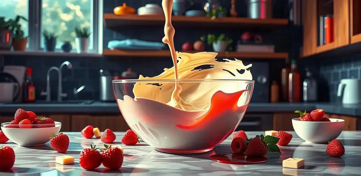 Método de Preparação do Chocolate Branco com Licor