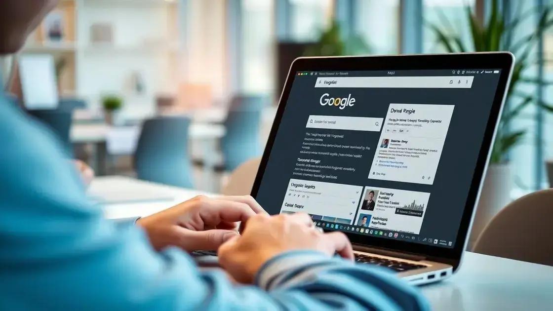 como aparecer na primeira pagina do google sem pagar por anuncios
