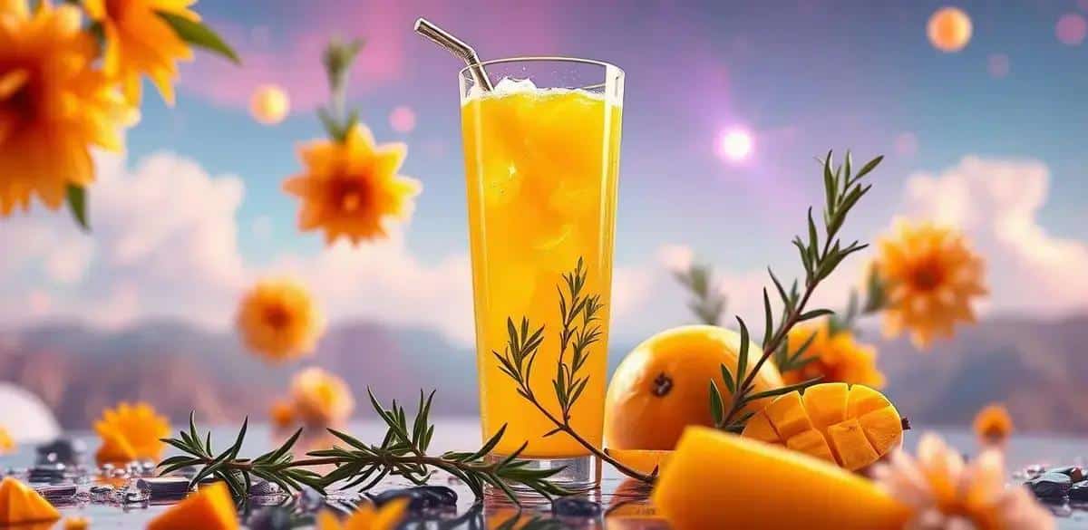 energetico com suco de manga e alecrim refresque se e revitalize seu dia
