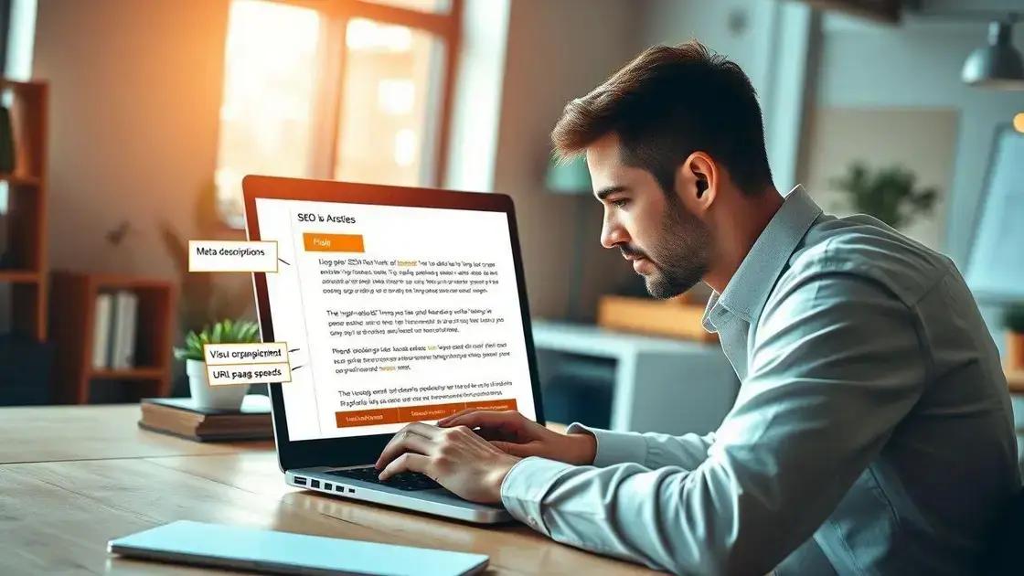 otimização on-page: dicas práticas para SEO