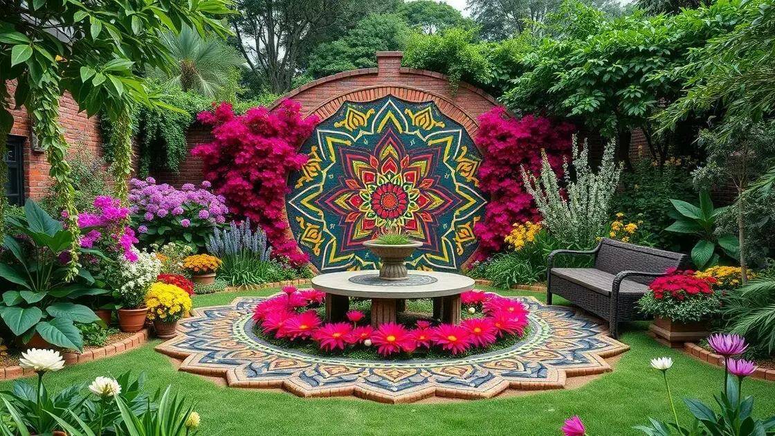 geometria sagrada como projetar um jardim mandala que equilibra estetica e produtividade
