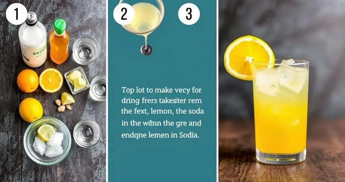 Método de Preparação: Como Fazer ICE com Laranja e Limão