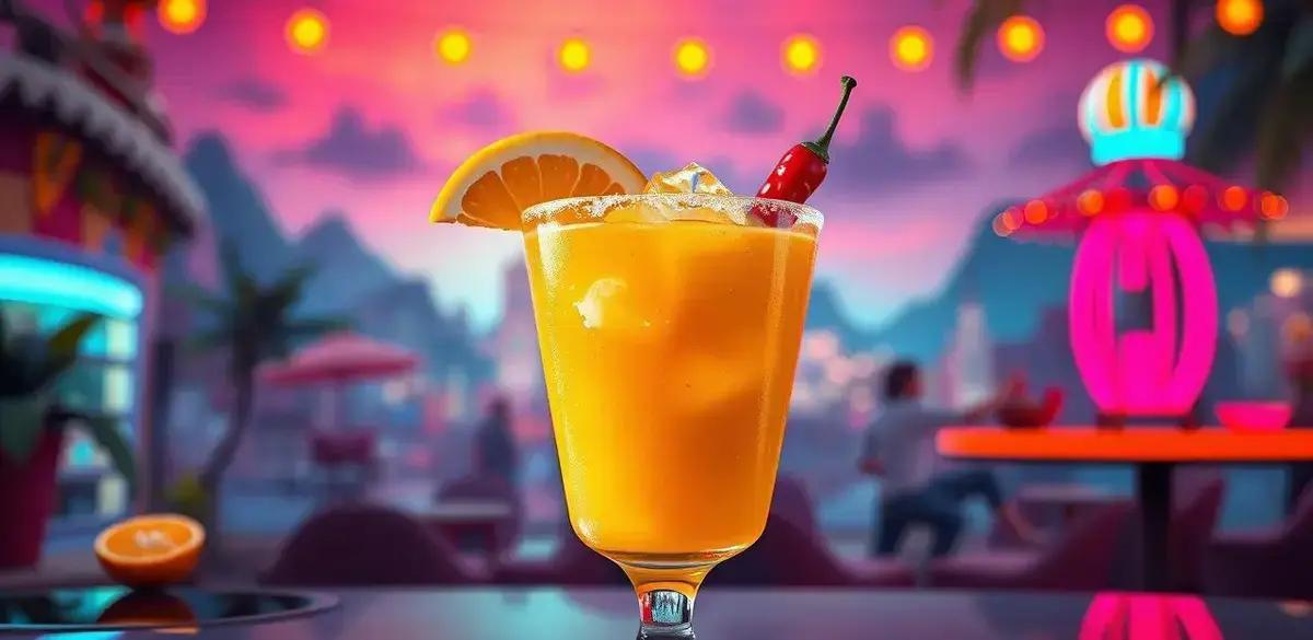 margarita frozen de manga com pimenta a bebida que vai te surpreender
