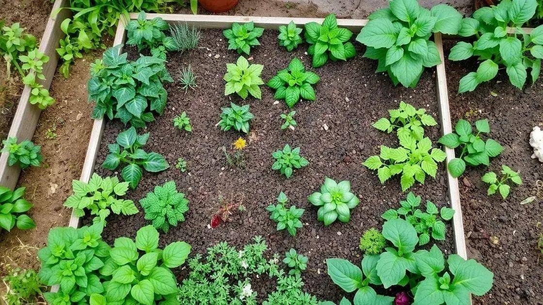 O que é a horta quadrada intensiva?