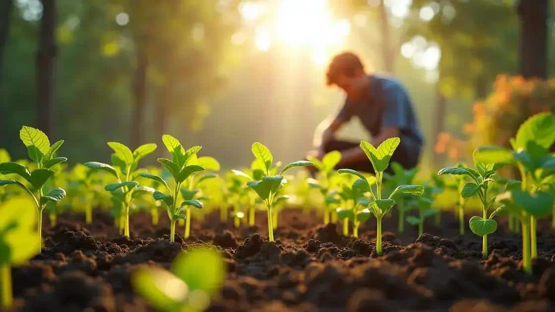 Dicas para cuidar das mudas até a colheita