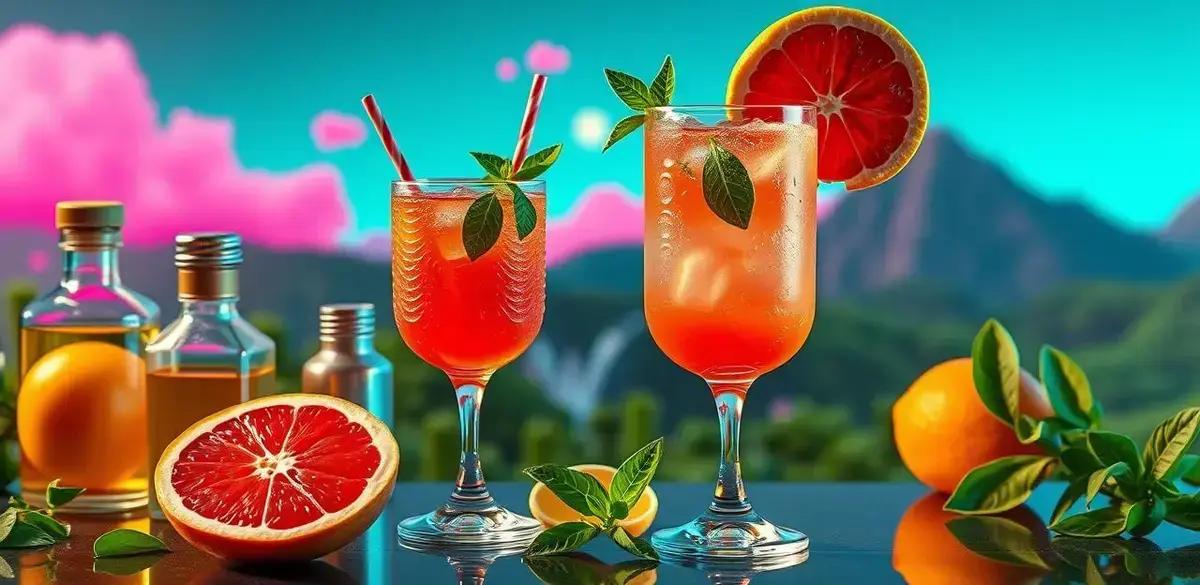 Método de Preparação da Paloma de Grapefruit