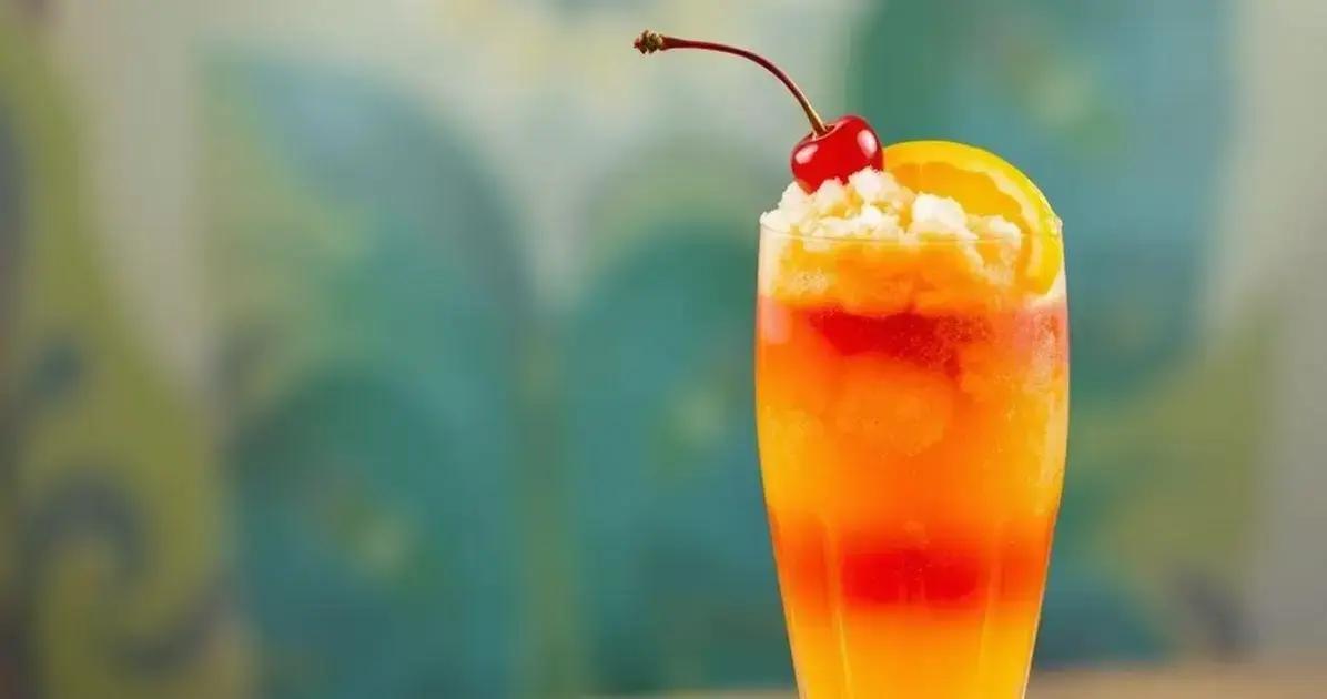 tequila sunrise frozen a bebida refrescante que voce precisa