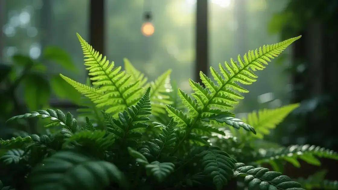 Como cuidar de samambaias em ambientes fechados
