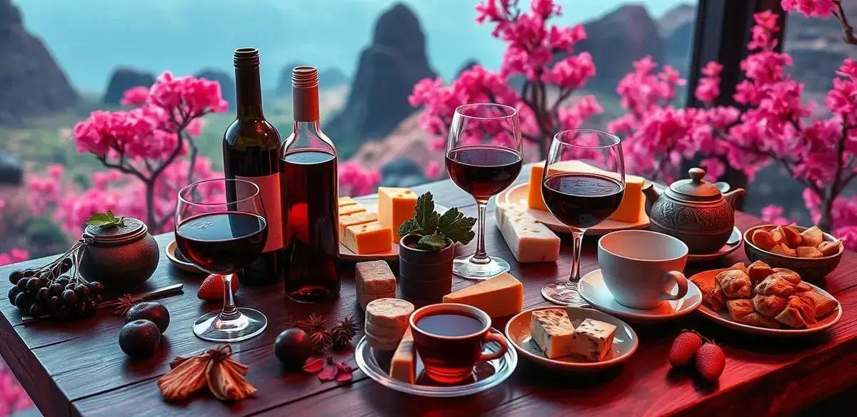 Harmonização: O que Combina com Vinho Tinto e Chá