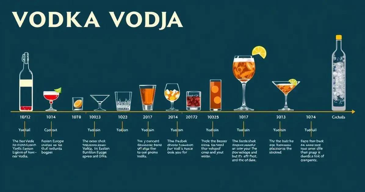 A História da Vodka e suas Misturas