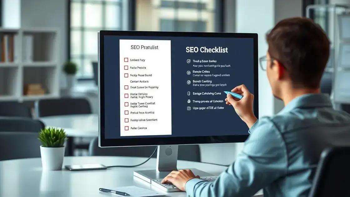 Leia mais sobre o artigo Checklist SEO Definitivo: 57 Pontos Para Auditar e Otimizar Seu Site Como Um Profissional