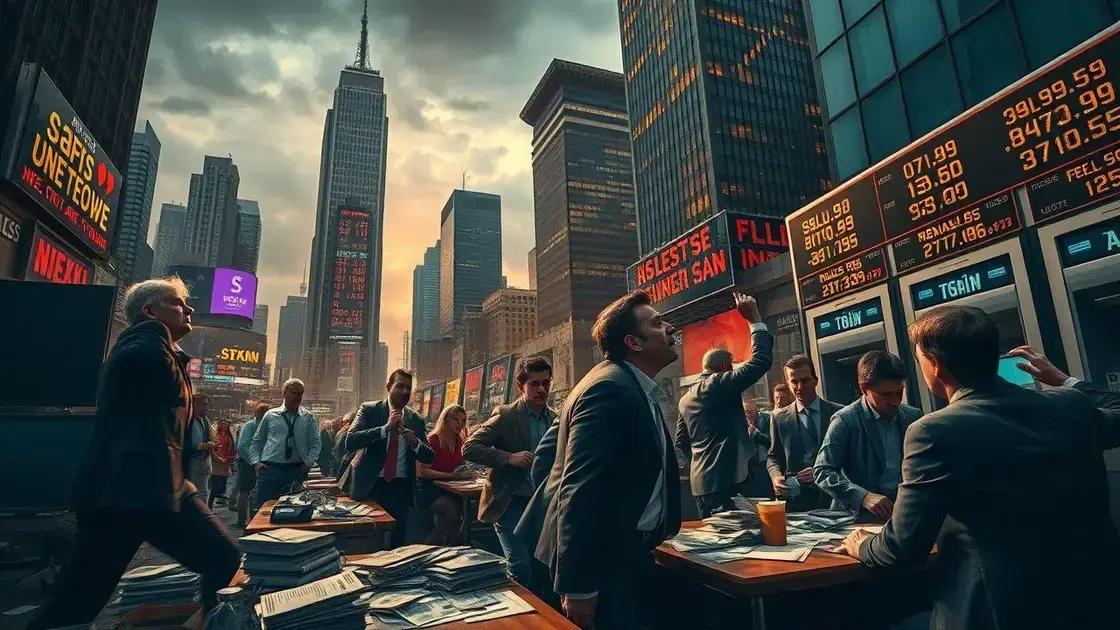Exemplos de comportamento manada nas crises econômicas
