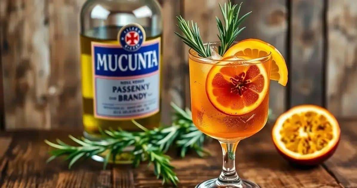 conhaque com suco de maracuja e alecrim a combinacao perfeita de sabores
