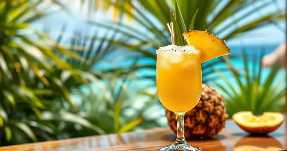 No momento, você está visualizando Daiquiri de Coco e Abacaxi: O Coquetel Refrescante Que Você Precisa Experimentar