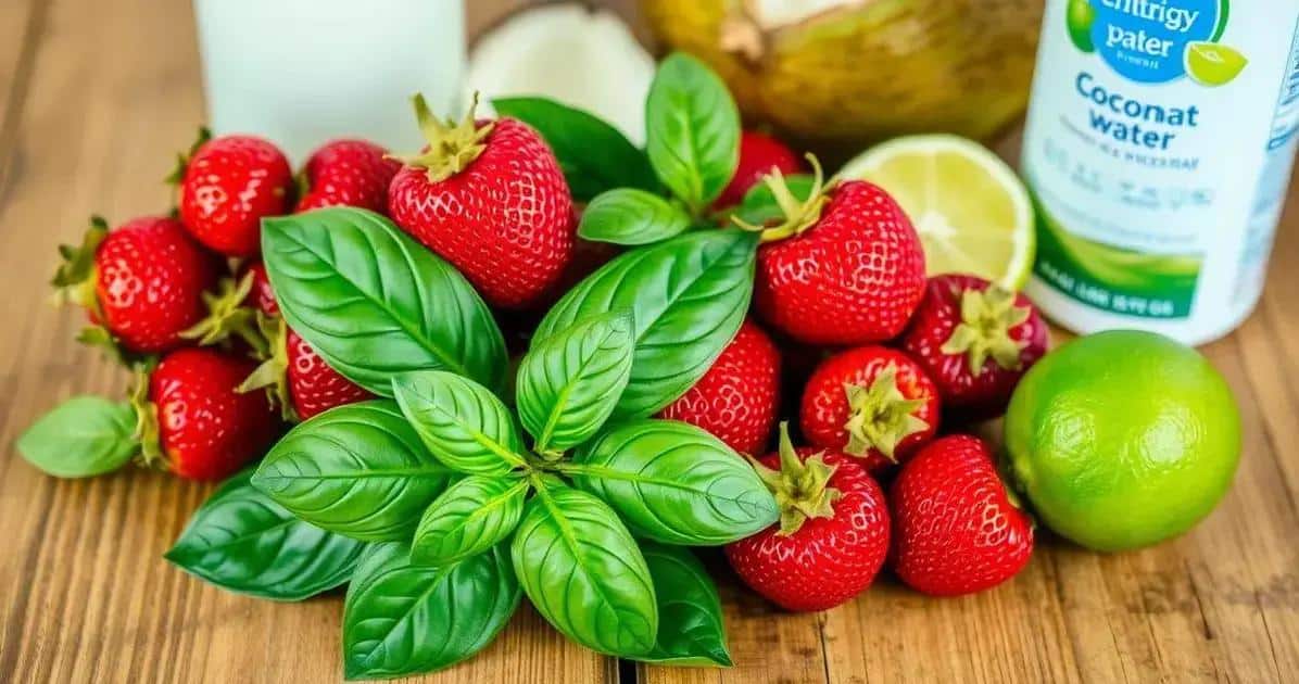 Ingredientes da Receita de Energético Tropical