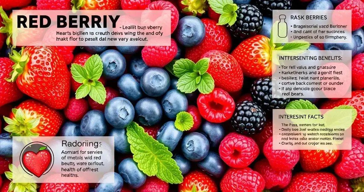 Curiosidades Sobre Frutas Vermelhas
