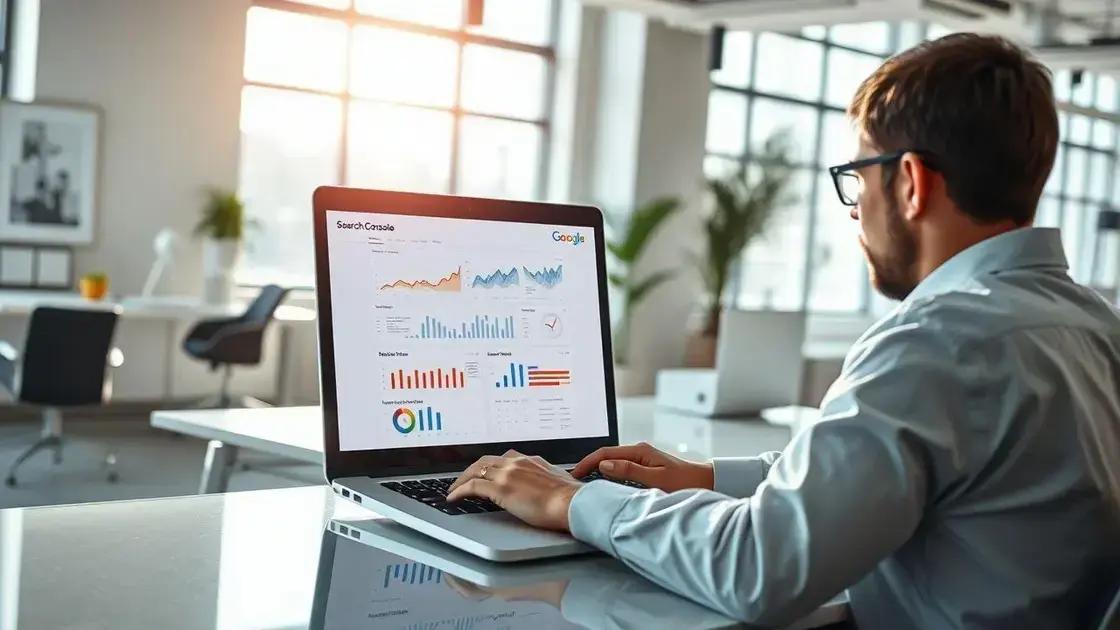 Como usar o Google Search Console para validar otimizações