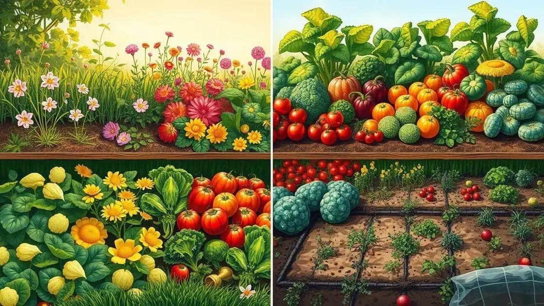 o que plantar em cada estacao do ano