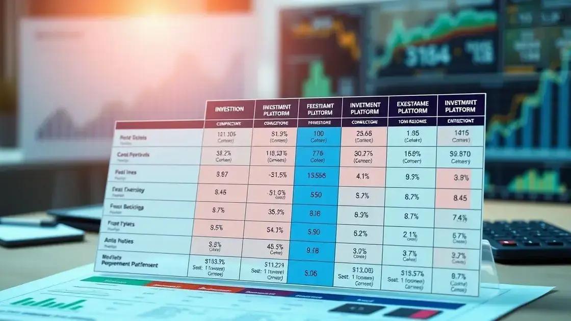 Comparativo: custos e taxas das melhores plataformas