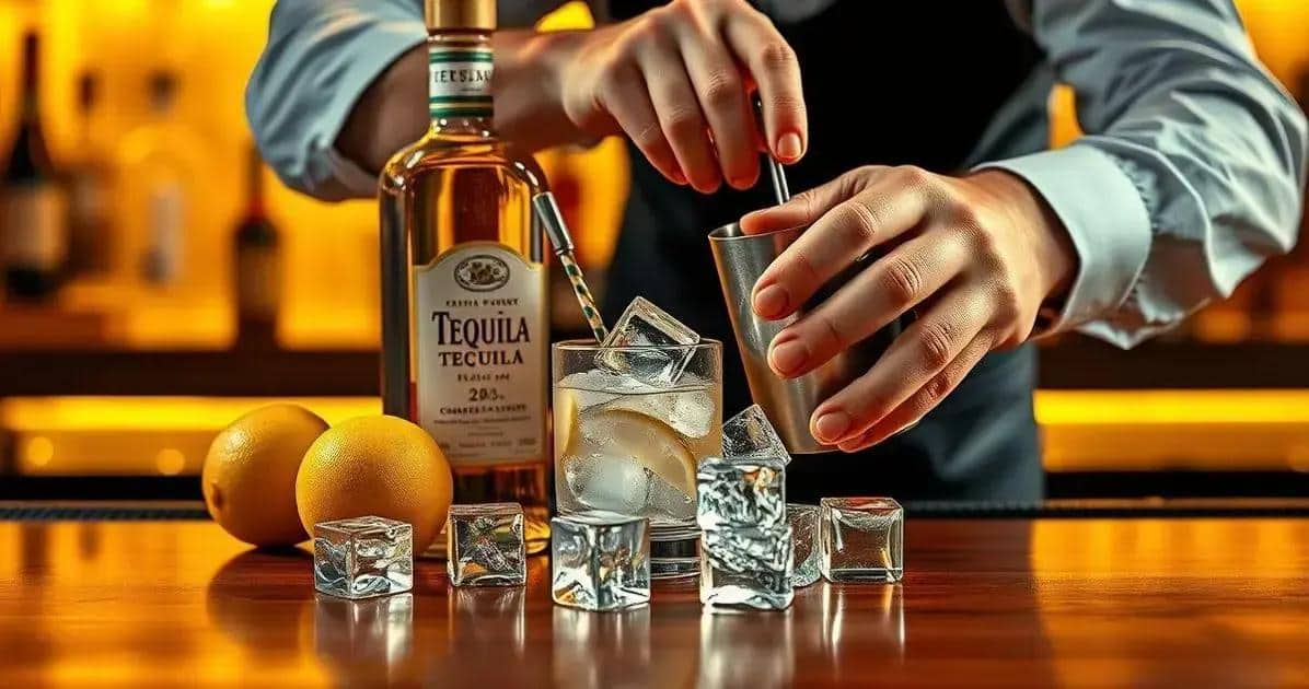 Método de Preparo: Bebida Refrescante de Tequila