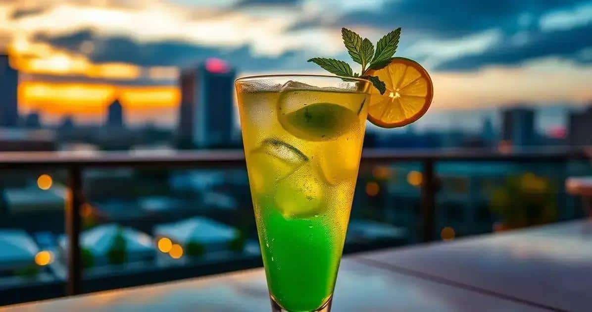 tequila com suco de limao e gengibre a bebida refrescante do verao