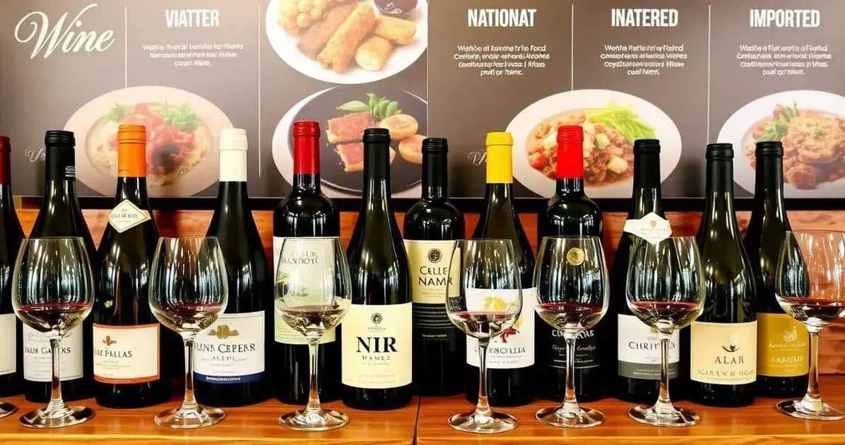 Sugestões de Vinhos Nacional e Importado