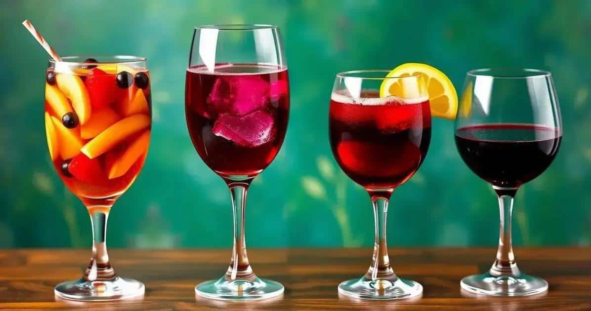 Receitas de Drinks Com Vinho Para Iniciantes