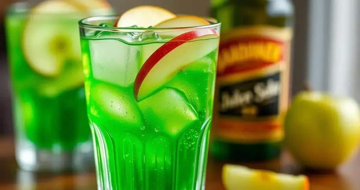 No momento, você está visualizando Whisky com Soda de Maçã Verde: Uma Combinação Refrescante e Irresistível