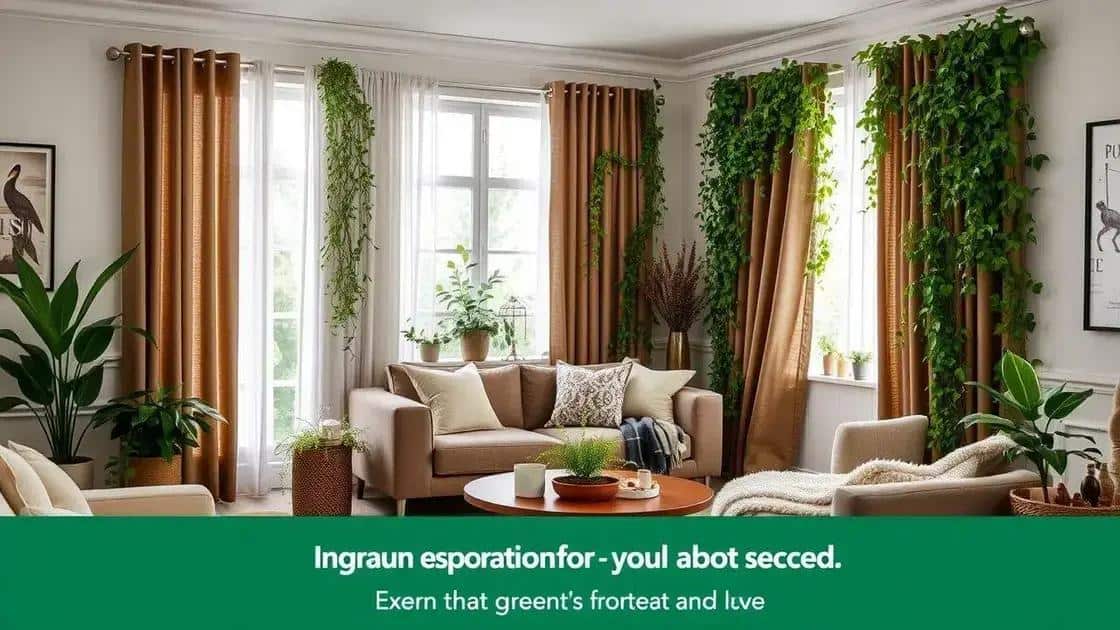 inspirações de ambientes com cortinas naturais