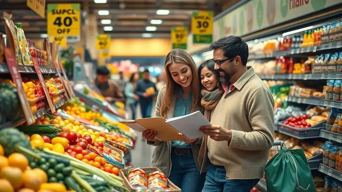 Dicas para economizar nas compras do supermercado