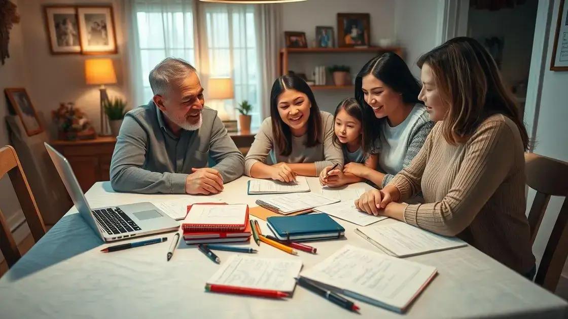 Como discutir finanças em família
